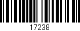 Código de barras (EAN, GTIN, SKU, ISBN): '17238'