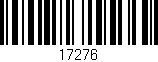 Código de barras (EAN, GTIN, SKU, ISBN): '17276'