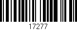 Código de barras (EAN, GTIN, SKU, ISBN): '17277'