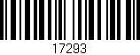 Código de barras (EAN, GTIN, SKU, ISBN): '17293'