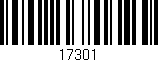 Código de barras (EAN, GTIN, SKU, ISBN): '17301'