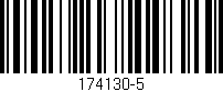Código de barras (EAN, GTIN, SKU, ISBN): '174130-5'