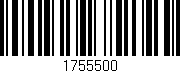 Código de barras (EAN, GTIN, SKU, ISBN): '1755500'