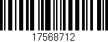 Código de barras (EAN, GTIN, SKU, ISBN): '17568712'
