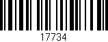 Código de barras (EAN, GTIN, SKU, ISBN): '17734'