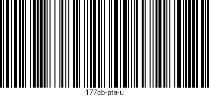 Código de barras (EAN, GTIN, SKU, ISBN): '177cb-pta-u'
