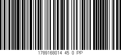 Código de barras (EAN, GTIN, SKU, ISBN): '1789168014_45_0_PP'