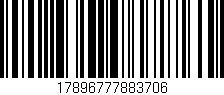 Código de barras (EAN, GTIN, SKU, ISBN): '17896777883706'