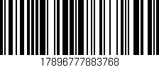 Código de barras (EAN, GTIN, SKU, ISBN): '17896777883768'