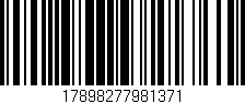 Código de barras (EAN, GTIN, SKU, ISBN): '17898277981371'