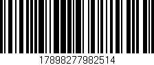 Código de barras (EAN, GTIN, SKU, ISBN): '17898277982514'