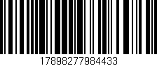 Código de barras (EAN, GTIN, SKU, ISBN): '17898277984433'