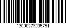 Código de barras (EAN, GTIN, SKU, ISBN): '17898277985751'
