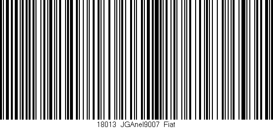 Código de barras (EAN, GTIN, SKU, ISBN): '18013_JGAnel9007_Fiat'
