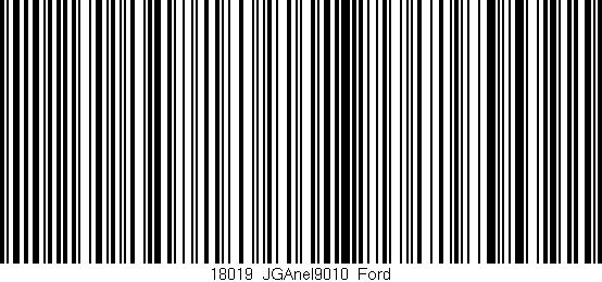 Código de barras (EAN, GTIN, SKU, ISBN): '18019_JGAnel9010_Ford'