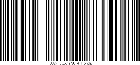 Código de barras (EAN, GTIN, SKU, ISBN): '18027_JGAnel9014_Honda'