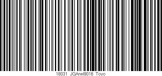 Código de barras (EAN, GTIN, SKU, ISBN): '18031_JGAnel9016_Toyo'