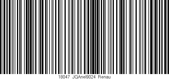 Código de barras (EAN, GTIN, SKU, ISBN): '18047_JGAnel9024_Renau'