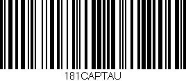 Código de barras (EAN, GTIN, SKU, ISBN): '181CAPTAU'