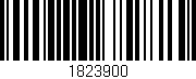 Código de barras (EAN, GTIN, SKU, ISBN): '1823900'