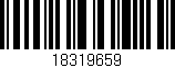 Código de barras (EAN, GTIN, SKU, ISBN): '18319659'