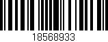 Código de barras (EAN, GTIN, SKU, ISBN): '18568933'