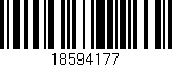 Código de barras (EAN, GTIN, SKU, ISBN): '18594177'