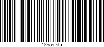Código de barras (EAN, GTIN, SKU, ISBN): '185cb-pta'