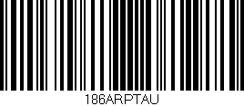 Código de barras (EAN, GTIN, SKU, ISBN): '186ARPTAU'