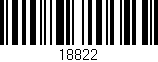 Código de barras (EAN, GTIN, SKU, ISBN): '18822'