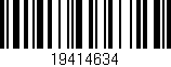 Código de barras (EAN, GTIN, SKU, ISBN): '19414634'