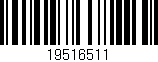 Código de barras (EAN, GTIN, SKU, ISBN): '19516511'