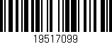 Código de barras (EAN, GTIN, SKU, ISBN): '19517099'