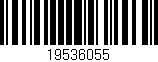 Código de barras (EAN, GTIN, SKU, ISBN): '19536055'