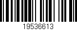 Código de barras (EAN, GTIN, SKU, ISBN): '19536613'