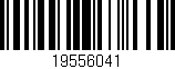Código de barras (EAN, GTIN, SKU, ISBN): '19556041'