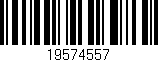 Código de barras (EAN, GTIN, SKU, ISBN): '19574557'