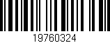 Código de barras (EAN, GTIN, SKU, ISBN): '19760324'