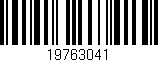 Código de barras (EAN, GTIN, SKU, ISBN): '19763041'