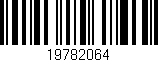 Código de barras (EAN, GTIN, SKU, ISBN): '19782064'