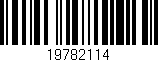 Código de barras (EAN, GTIN, SKU, ISBN): '19782114'