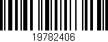 Código de barras (EAN, GTIN, SKU, ISBN): '19782406'