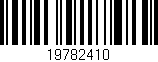 Código de barras (EAN, GTIN, SKU, ISBN): '19782410'