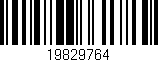 Código de barras (EAN, GTIN, SKU, ISBN): '19829764'
