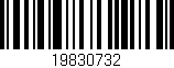 Código de barras (EAN, GTIN, SKU, ISBN): '19830732'