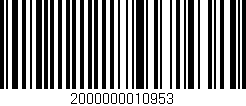 Código de barras (EAN, GTIN, SKU, ISBN): '2000000010953'