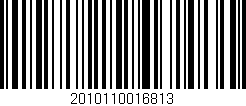 Código de barras (EAN, GTIN, SKU, ISBN): '2010110016813'