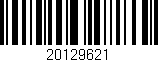 Código de barras (EAN, GTIN, SKU, ISBN): '20129621'