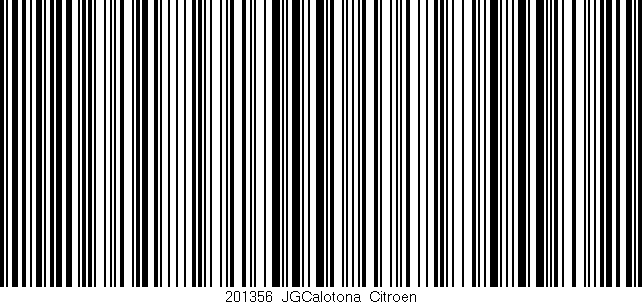 Código de barras (EAN, GTIN, SKU, ISBN): '201356_JGCalotona_Citroen'