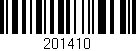 Código de barras (EAN, GTIN, SKU, ISBN): '201410'